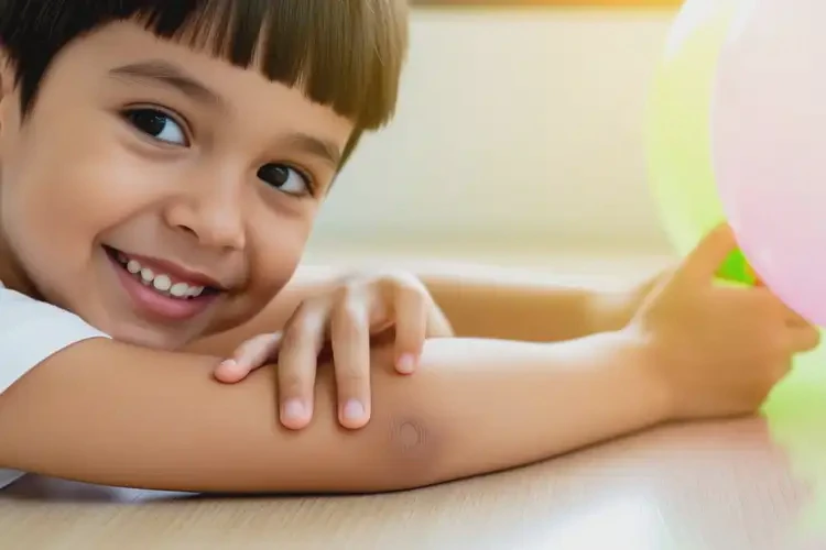 少兒手臂上有濕疹可以治好嗎(圖3)