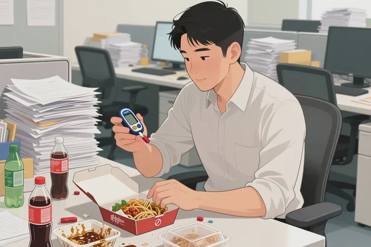 28岁中餐血糖14点4是怎么回事(图1)