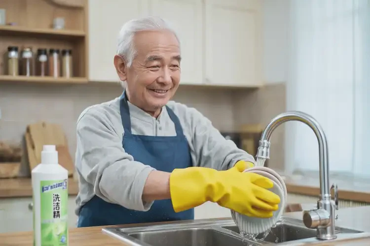 老人手上長濕疹能夠徹底治愈嗎(圖1)