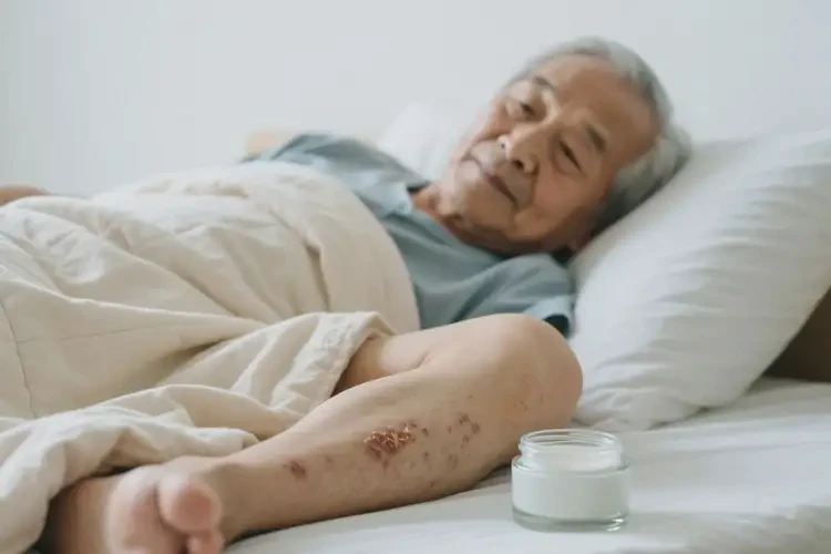 老人大腿偶爾長濕疹可以治好嗎(圖3)