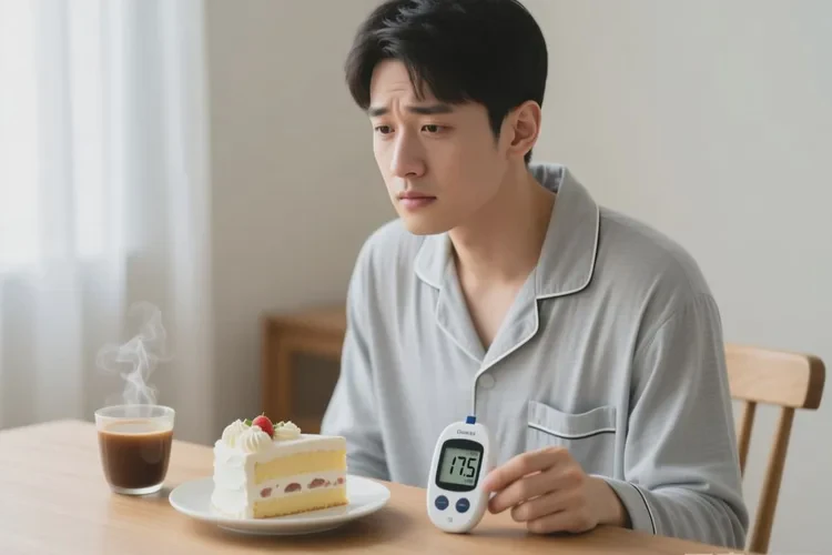 28歲晚餐血糖17.5是怎么回事(圖1)