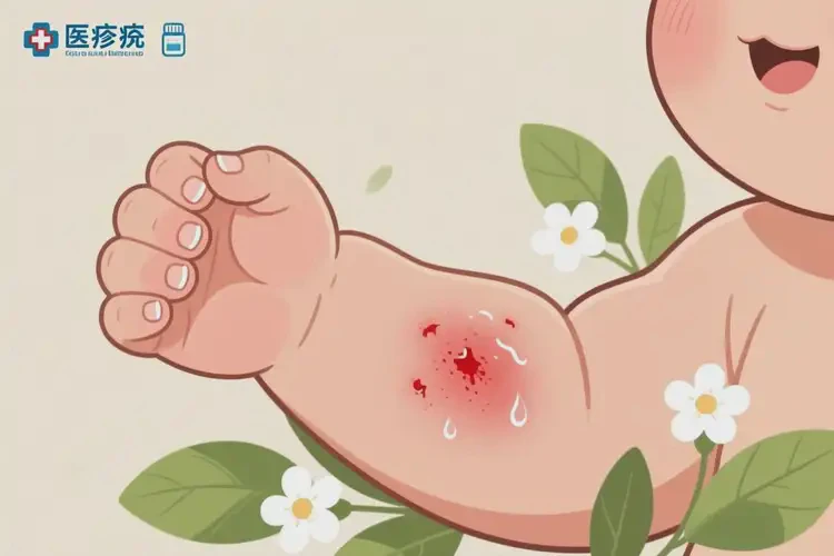 嬰幼兒身上出現(xiàn)濕疹可以治好嗎(圖3)