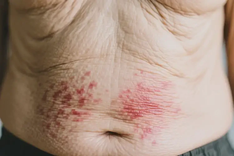 老年人肚子上經(jīng)常長濕疹可以治好嗎(圖3)