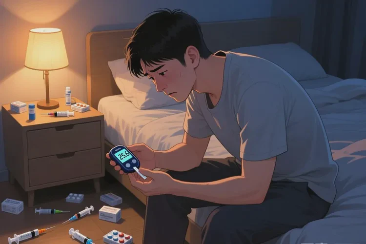 27歲晚上血糖25.6是怎么回事(圖1)