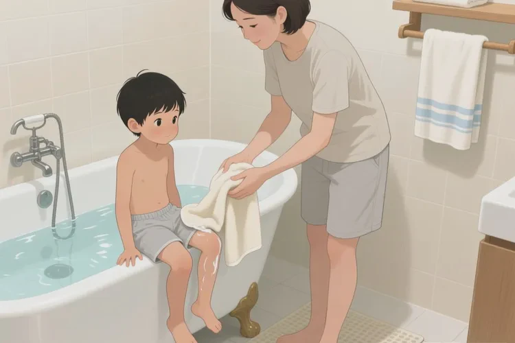 兒童大腿起濕疹可以治愈嗎(圖2)