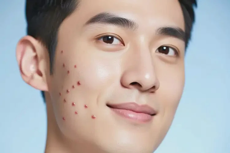 男性面部出現(xiàn)濕疹可以治好嗎(圖2)