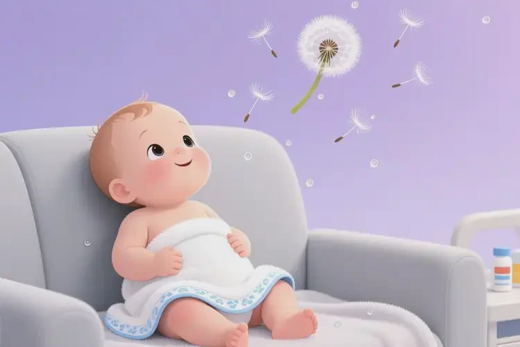 嬰兒肚子長濕疹可以治好嗎(圖2)