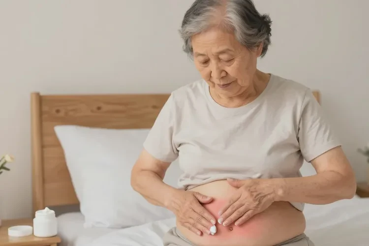 高齡老人肚子經(jīng)常起濕疹能靠自己自愈嗎(圖1)