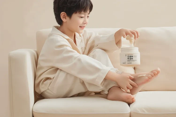 孩子腳上有濕疹可以治愈嗎(圖1)