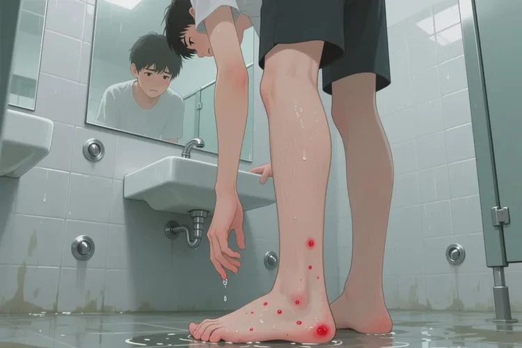 大學(xué)生腳上偶爾長(zhǎng)濕疹能靠自己自愈嗎(圖2)