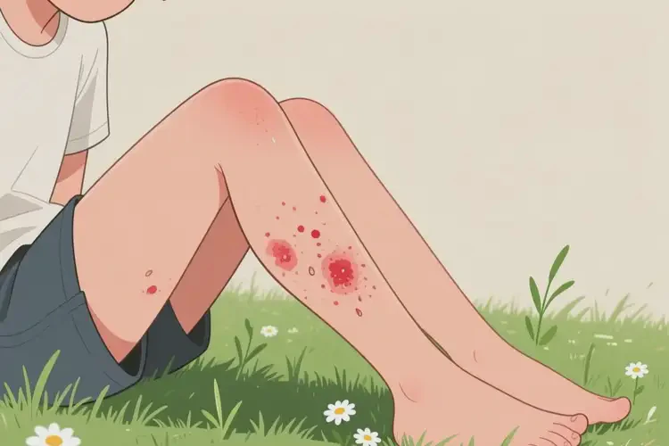 青少年大腿上容易長濕疹可以治好嗎(圖3)