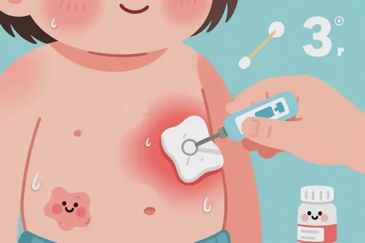 小孩肚子上出濕疹可以治好嗎(圖3)