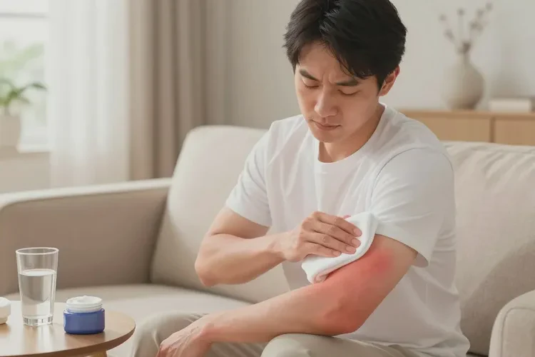 男人全身有濕疹能靠自己自愈嗎(圖3)