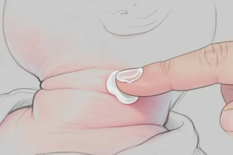 新生兒脖子上經(jīng)常起濕疹可以治好嗎(圖1)