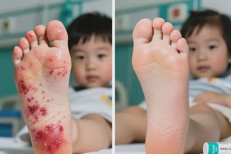 兒童腳上出濕疹可以治好嗎(圖1)