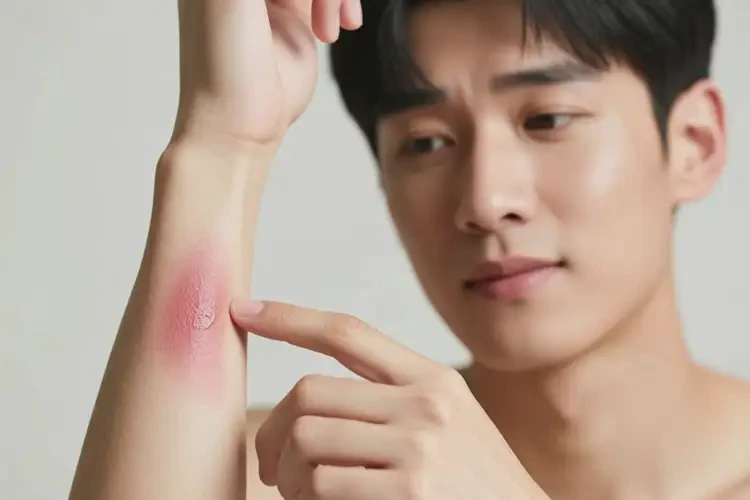 男生手臂容易起濕疹可以治好嗎(圖3)