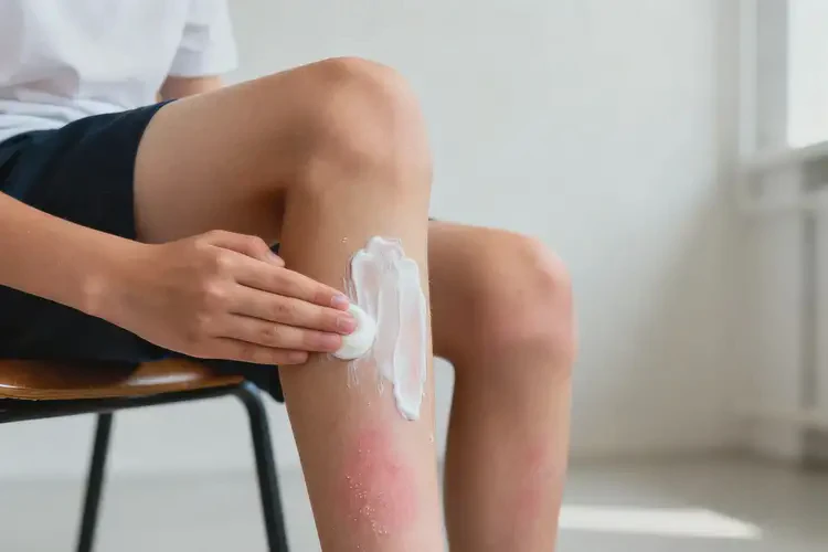 青少年小腿出現(xiàn)濕疹可不可以根治(圖2)