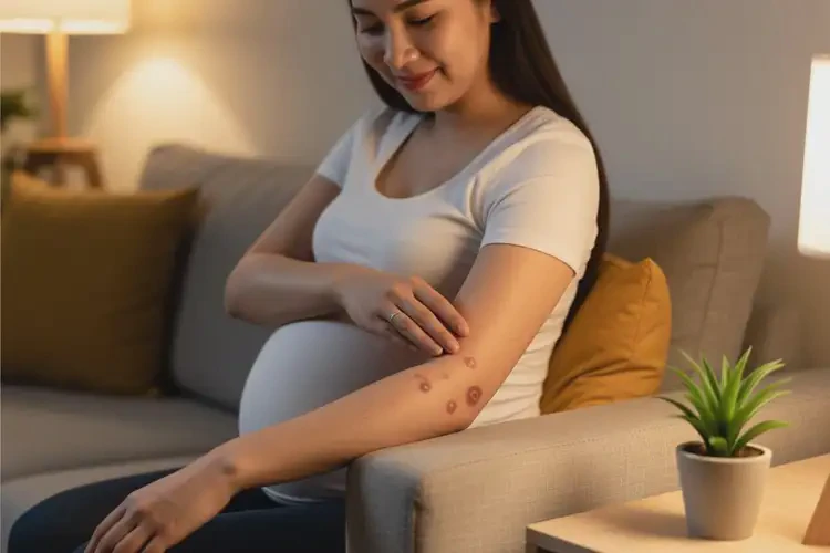 產(chǎn)婦手臂經(jīng)常長濕疹可以治好嗎(圖3)