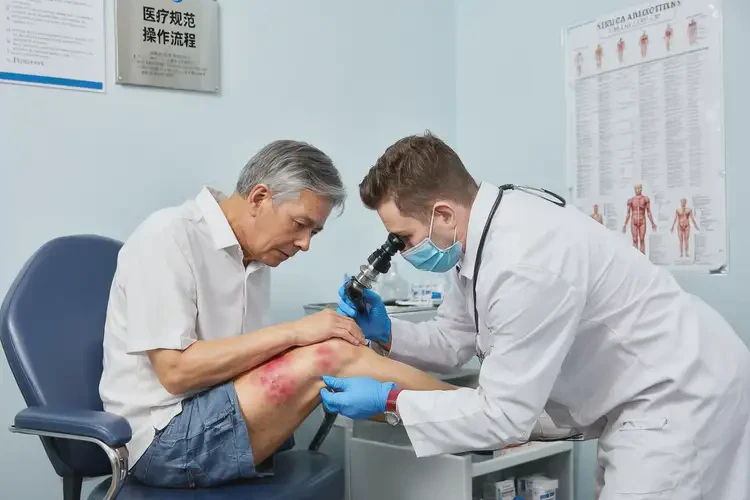 男生小腿上長(zhǎng)濕疹可不可以根治(圖3)