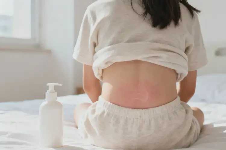 中學(xué)生肚子容易起濕疹不管它會自己自愈嗎(圖1)