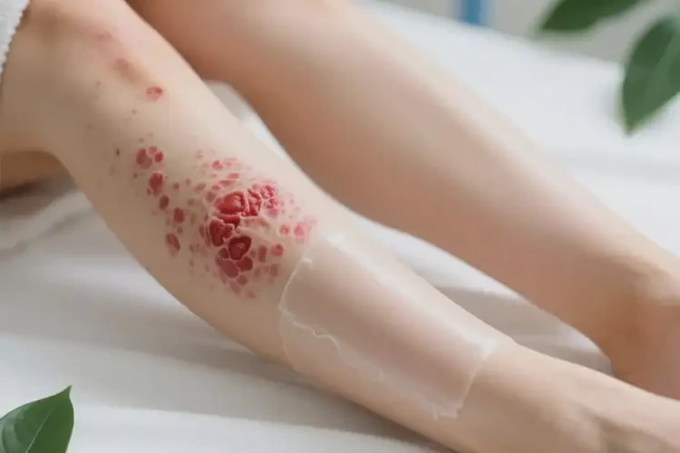 女生大腿上起濕疹可以治好嗎(圖3)