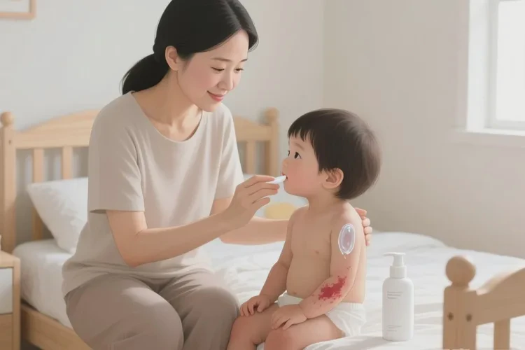 孩子手臂經(jīng)常長濕疹可以治愈嗎(圖1)