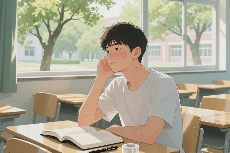 大學(xué)生臉上經(jīng)常長濕疹能靠自己自愈嗎(圖4)