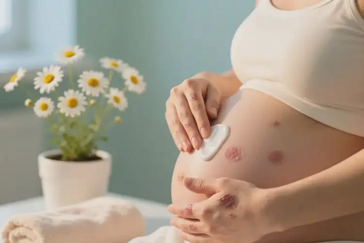 產(chǎn)婦手上有濕疹可以治好嗎(圖2)