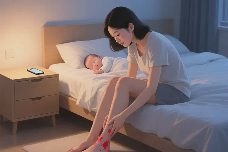 哺乳期媽媽腳上出現(xiàn)濕疹能靠自己自愈嗎(圖1)