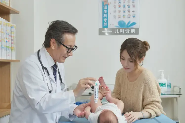 新生兒小腿上起濕疹可以治好嗎(圖2)