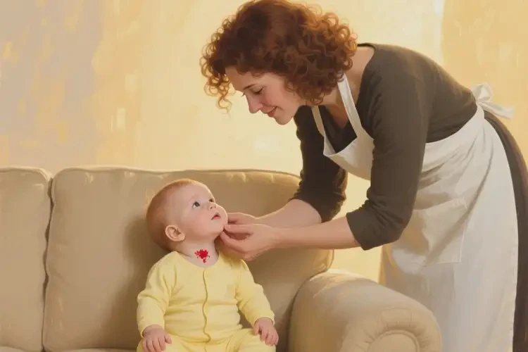 嬰幼兒脖子長濕疹可以治好嗎(圖2)