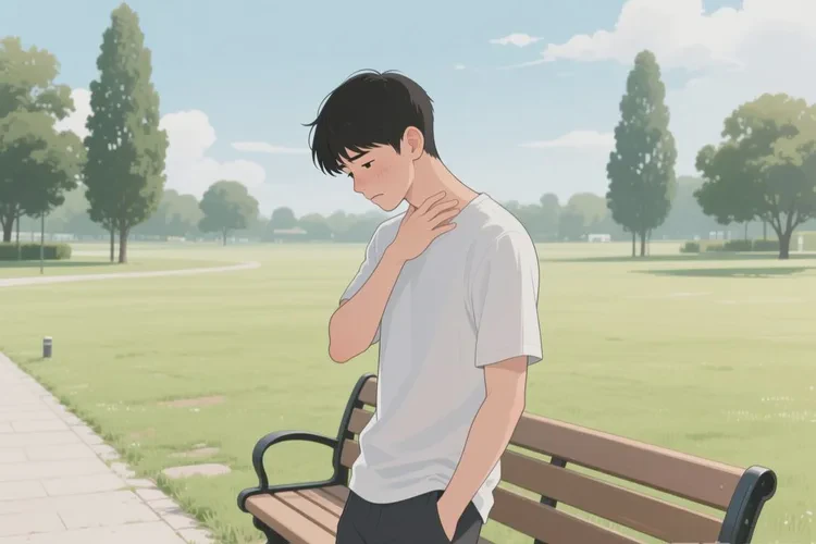 青年人脖子上有濕疹能靠自己自愈嗎(圖4)