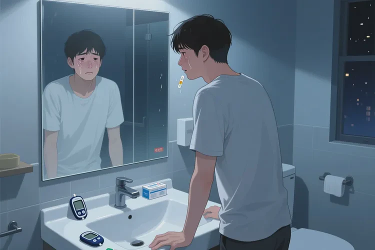 28歲晚餐血糖22.4是怎么回事(圖3)