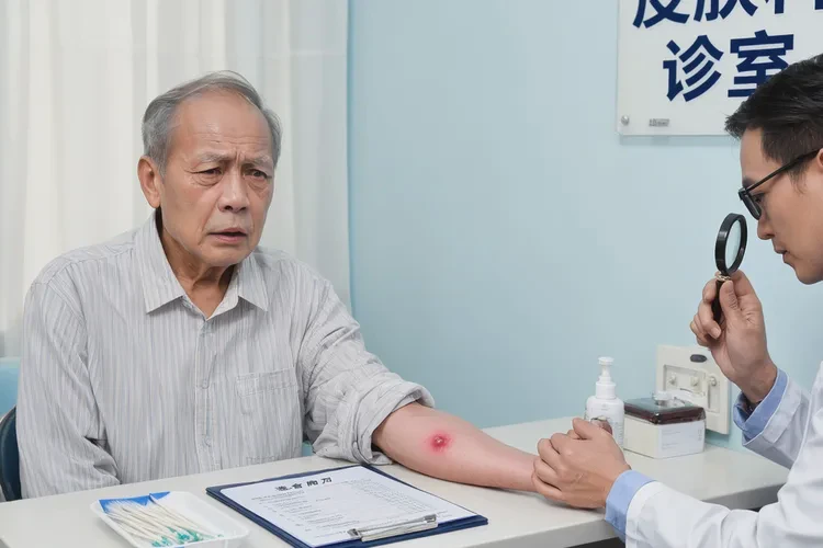 老年人手臂容易起濕疹可以治愈嗎(圖2)