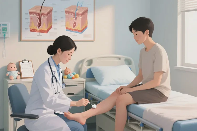 哺乳期媽媽小腿上有濕疹能靠自己自愈嗎(圖4)