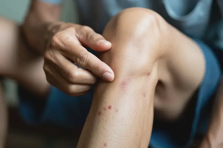 老年人大腿上經(jīng)常起濕疹可以治好嗎(圖2)