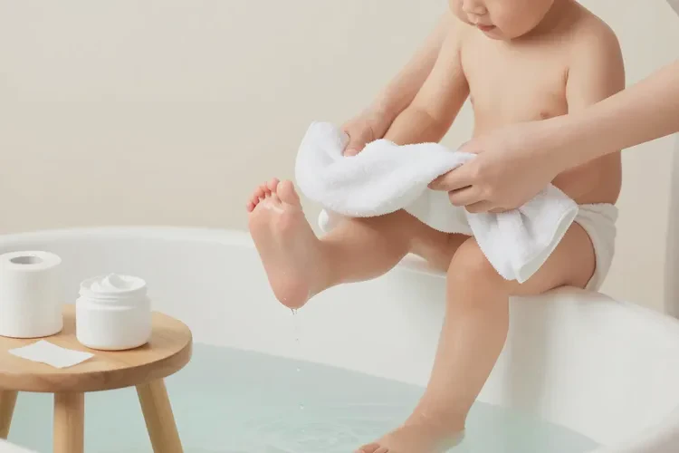 兒童腳上起濕疹可以治愈嗎(圖3)