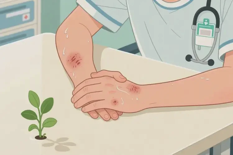 青年人手上經(jīng)常長濕疹可以治好嗎(圖2)