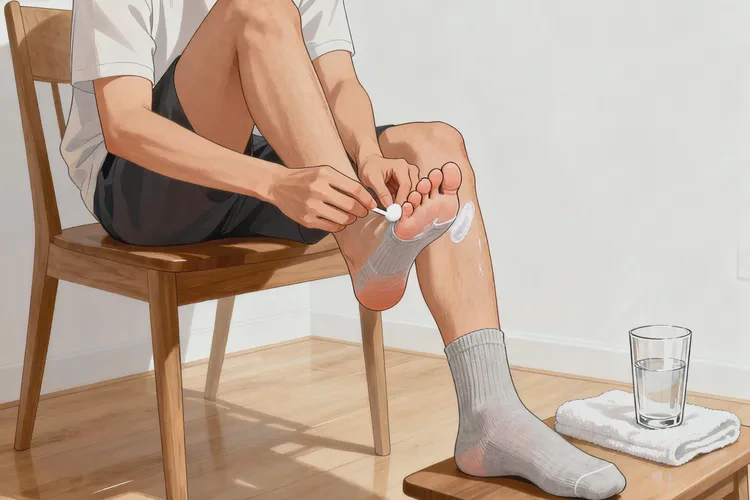 青年人腳上容易長(zhǎng)濕疹能靠自己自愈嗎(圖1)