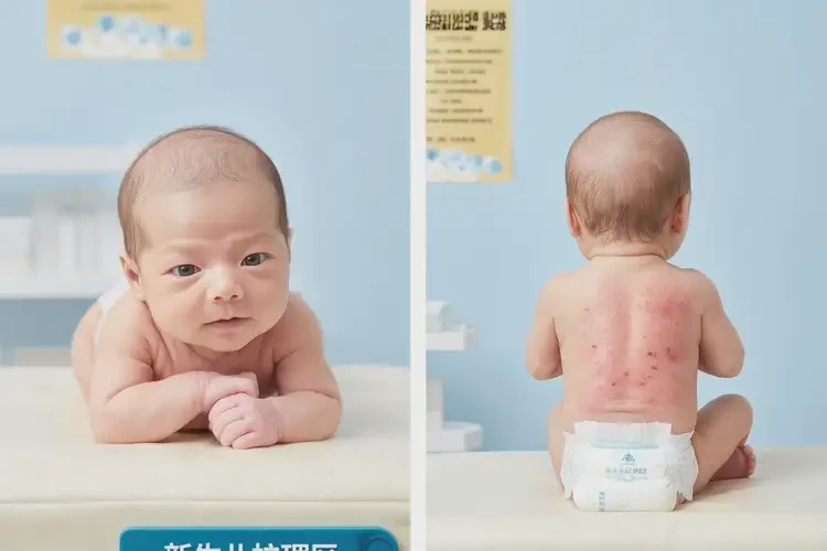新生兒屁股上出現(xiàn)濕疹能靠自己自愈嗎(圖1)