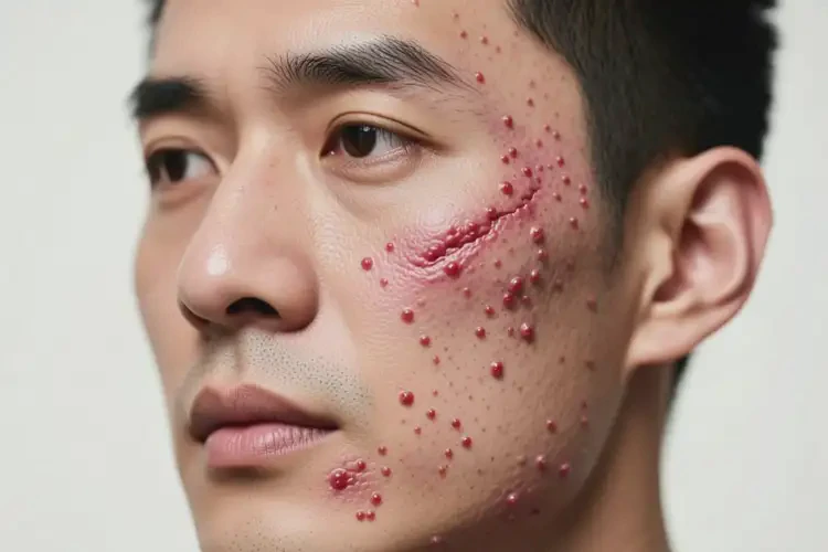 男性臉上經(jīng)常起濕疹可以治好嗎(圖2)