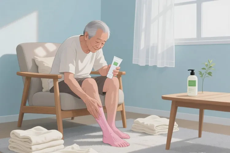 高齡老人小腿容易長(zhǎng)濕疹能靠自己自愈嗎(圖2)