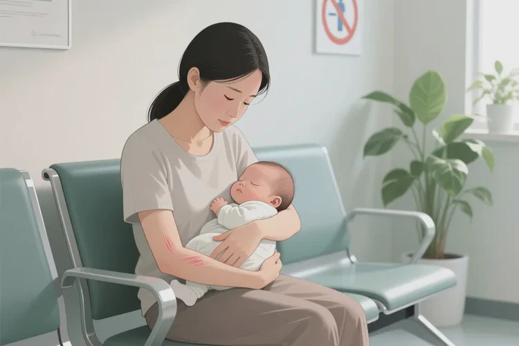 哺乳期媽媽身上經(jīng)常起濕疹能靠自己自愈嗎(圖3)