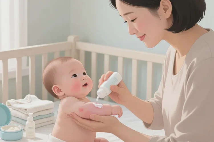 婴幼儿手臂上起湿疹可以治愈吗(图1)