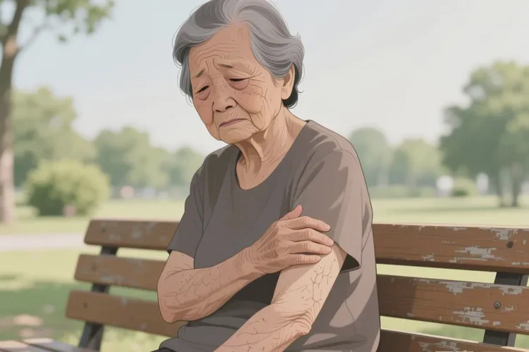 老年人身上经常起湿疹能靠自己自愈吗(图1)