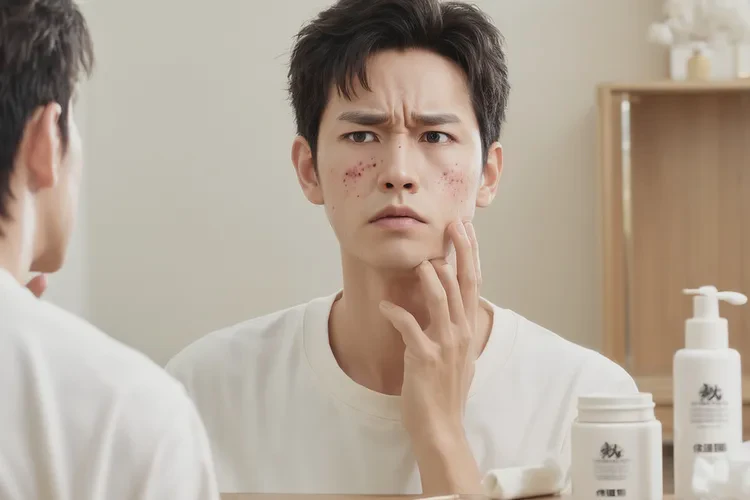 男人面部經(jīng)常起濕疹能靠自己自愈嗎(圖2)