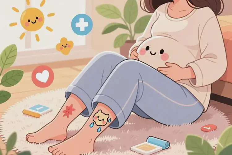 孕婦小腿上長濕疹可以治好嗎(圖2)