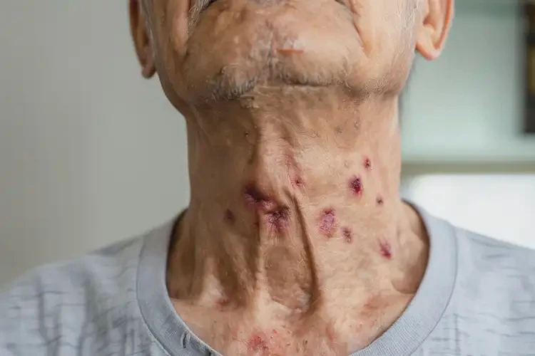 老年人脖子經(jīng)常起濕疹可以治好嗎(圖4)