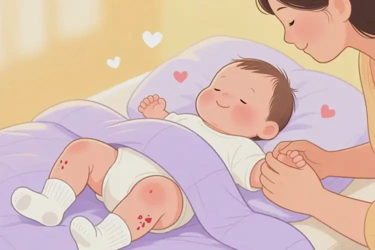 幼兒大腿起濕疹可以治好嗎(圖1)