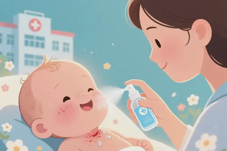 新生兒脖子容易長濕疹可以治好嗎(圖2)